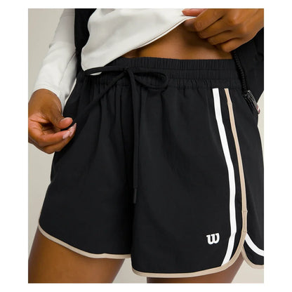 Women`s Ellyn Tennis Short Black Apparel Wilson