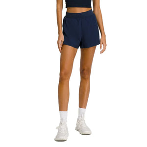 Women`s Ellyn Tennis Short Classic Navy and Field Green Apparel Wilson