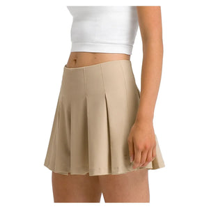 Women`s Classic Pleated Mini Tennis Skort Safari Apparel Wilson