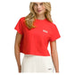 Women`s Harper Crop Tennis Tee Infrared Apparel Wilson
