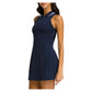Women`s All Court Tennis Dress Classic Navy Apparel Wilson