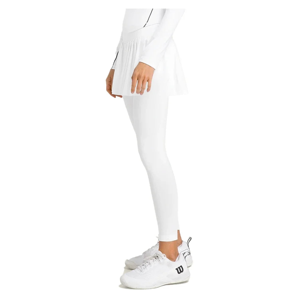 Women`s Midtown Skirty Tennis Tight Bright White Apparel Wilson