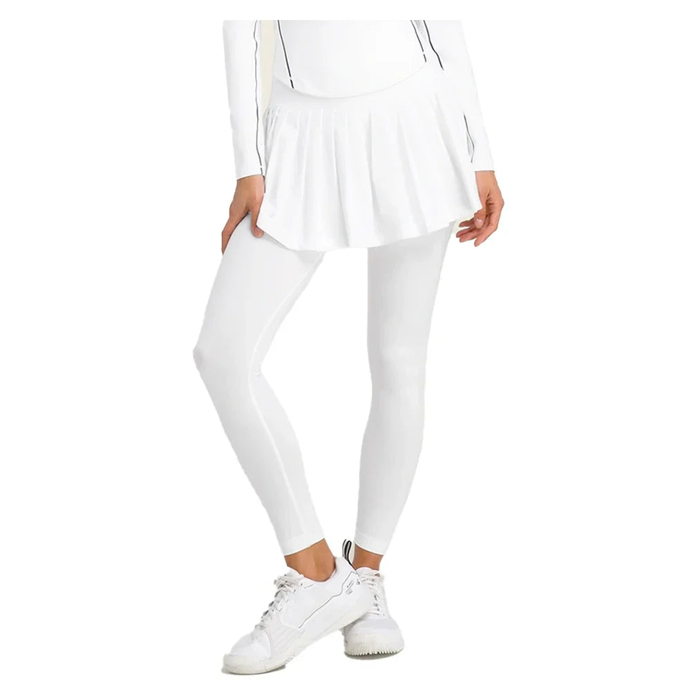 Women`s Midtown Skirty Tennis Tight Bright White Apparel Wilson
