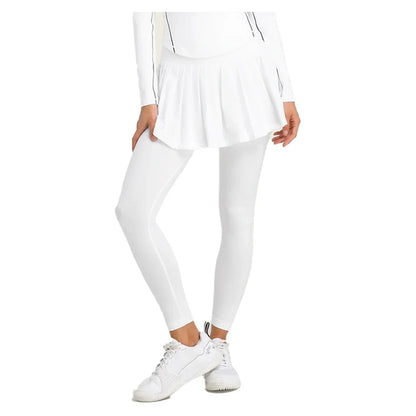 Women`s Midtown Skirty Tennis Tight Bright White Apparel Wilson