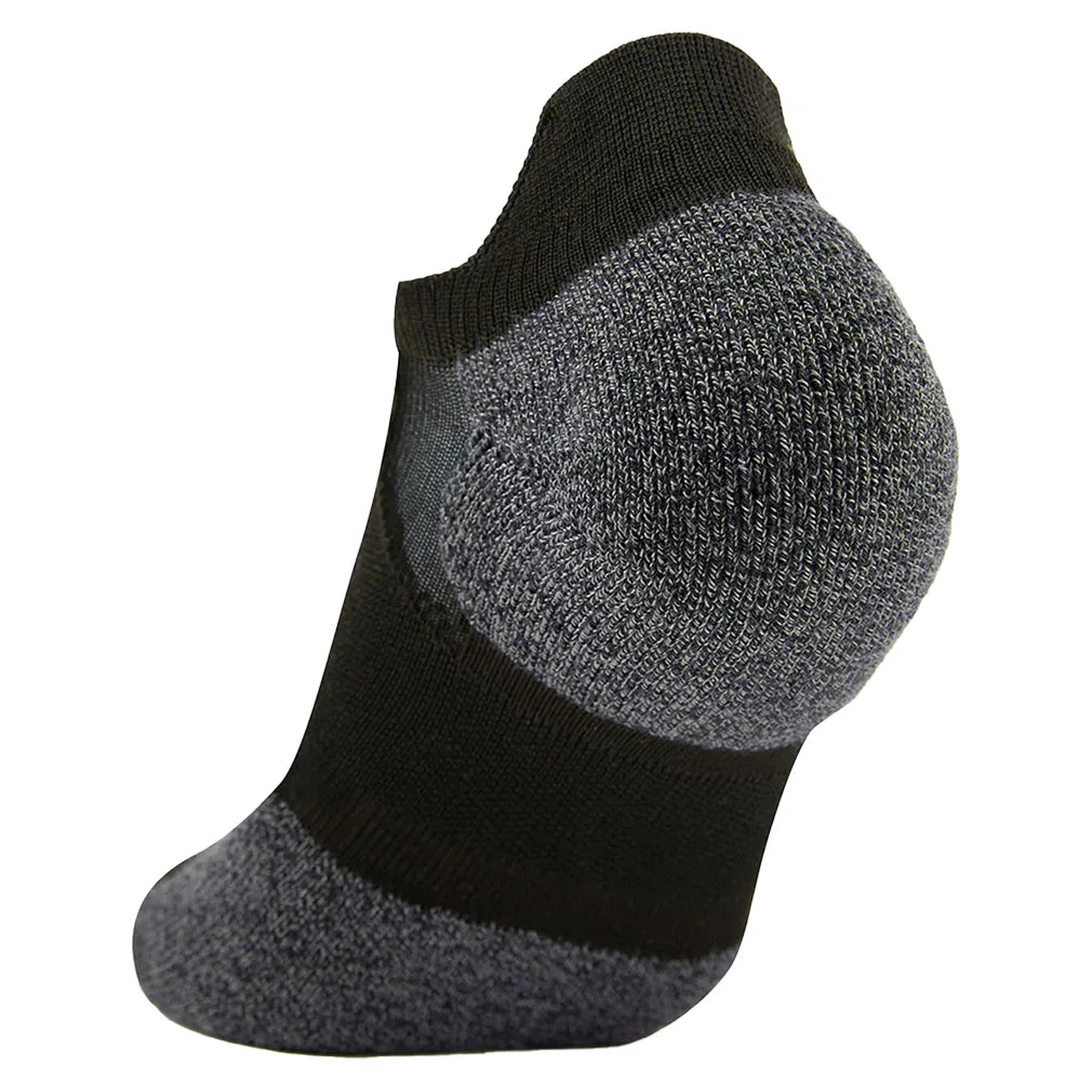 Experia Techfit Light Cushion No Show Tab Multisport Socks Black Solid Socks Thorlo