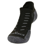 Experia Techfit Light Cushion No Show Tab Multisport Socks Black Solid Socks Thorlo