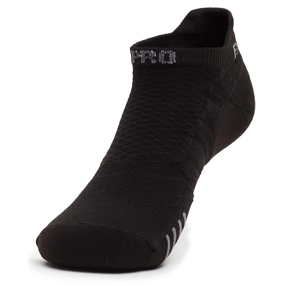 Experia Ultra Light Cushion No Show Tab Tennis Socks Black Socks Thorlo