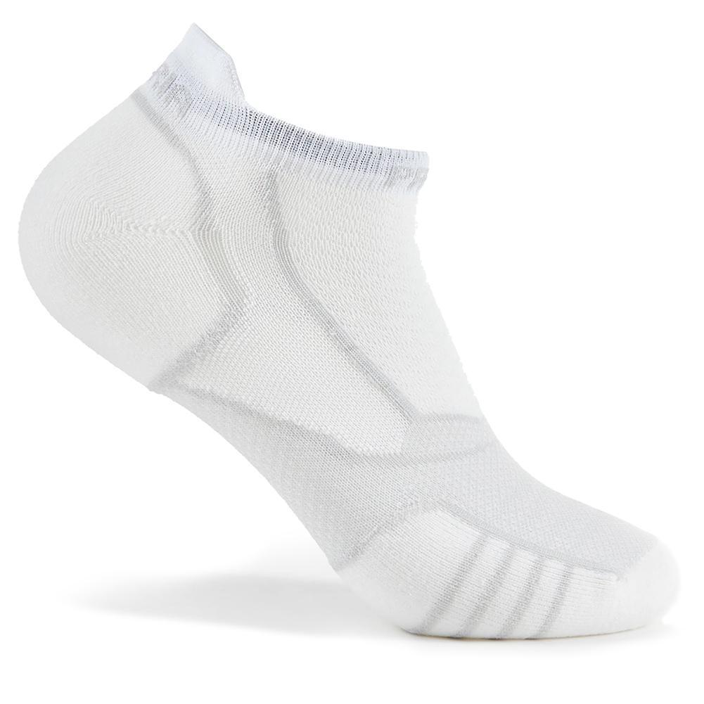 Experia Ultra Light Cushion No Show Tab Tennis Socks White Socks Thorlo