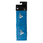 ADIDAS L Blue Grey Wristband X2 Accessories Adidas