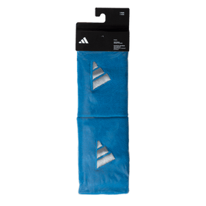 ADIDAS L Blue Grey Wristband X2 Accessories Adidas