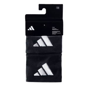 ADIDAS S Black White Wristband X2 ALE GALAN Accessories Adidas