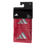 ADIDAS S Red Grey Wristband X2 Accessories Adidas