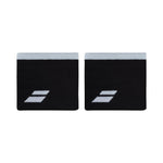 BABOLAT LOGO Black White Wristband Accessories Babolat