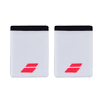 BABOLAT LOGO JUMBO White Red Wristband Accessories Babolat