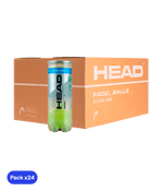 HEAD Padel Pro+ 2024/2025 (pack x 24) Padel Balls Box Padel Balls Head