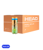 HEAD Padel Pro S+ 2024/2025 (pack x 24) Padel Balls Box Padel Balls Head