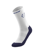 Socks Babolat Largos Mid-Calf Juan Lebron White/Estate Blue 2025 Padel Clothes Babolat