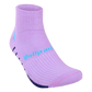 Socks Bullpadel BP2402 Women White/Black/Morado 2025 (Pack x3) Padel Clothes Bullpadel