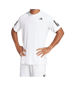T shirt Adidas Club 3STR Tee White 2025 Padel Clothes Adidas
