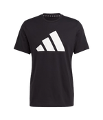 T shirt Adidas Train Essentials Feelready Logo Black 2025 Padel Clothes Adidas