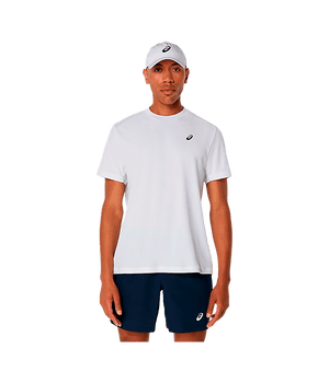 T shirt Asics Court SS Brilliant White 2025 Padel Clothes Asics Padel
