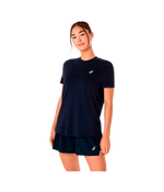 T shirt Asics Court SS Midnight Women 2025 Padel Clothes Asics Padel