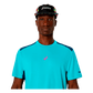 T shirt Asics Padel Court SS Energy Aqua 2025 Padel Clothes Asics Padel