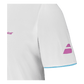 T shirt Babolat Crew Neck White Logo Pink 2025 Juan Lebrón Padel Clothes Babolat