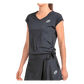 T shirt Bullpadel Adoros Women 2025 Black Padel Clothes Bullpadel