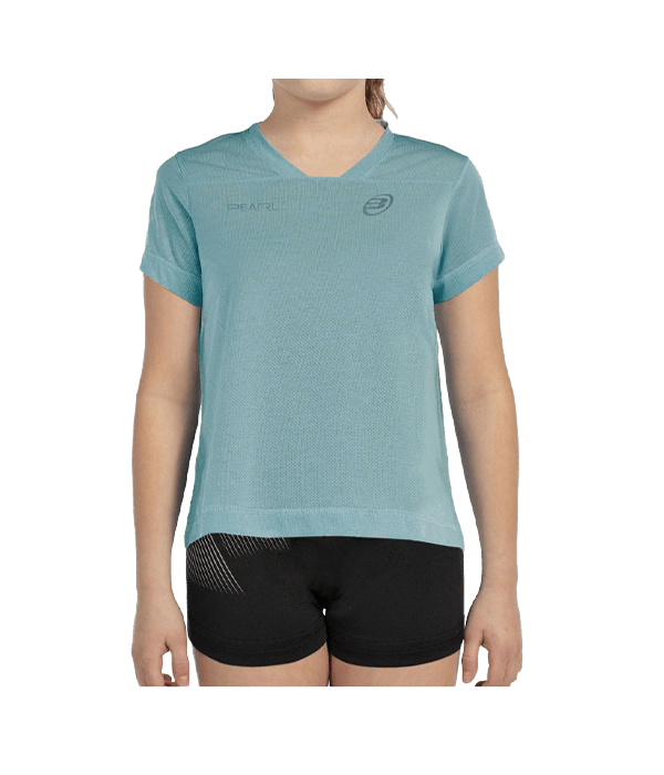 T shirt Bullpadel Bea 25V Women Agua Marina Vigore 2025 Padel Clothes Bullpadel