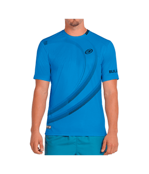 T shirt Bullpadel Beque Blue Atómico 2025 Padel Clothes Bullpadel