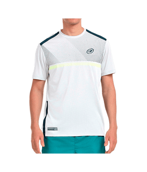 T shirt Bullpadel Bilao 2025 White Padel Clothes Bullpadel