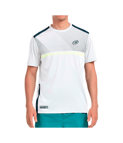 T shirt Bullpadel Bilao 2025 White Padel Clothes Bullpadel