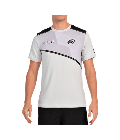 T shirt Bullpadel Di Nenno 25V Gris Perla 2025 Padel Clothes Bullpadel