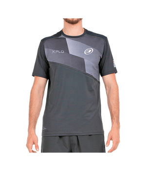 T shirt Bullpadel Di Nenno 25V Black 2025 Padel Clothes Bullpadel