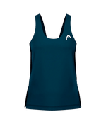 T shirt de tirantes HEAD mujer Spirit Blue Marino 2025 Padel Clothes Head
