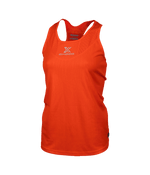 T shirt de Tirantes Oxdog Tiebreak Tank Top Women Orange 2025 Padel Clothes Oxdog