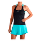 T shirt Endless Cross Black Aqua 2025 Padel Clothes Endless