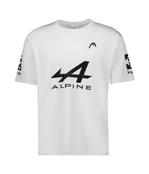 T shirt HEAD White 2025 Arturo Coello Padel Clothes Head