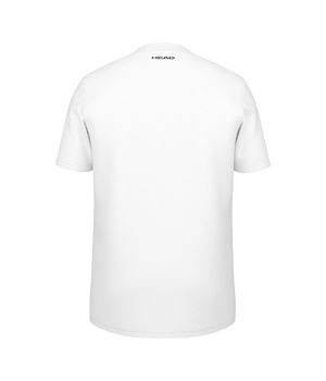 T shirt HEAD Carl White 2025 Padel Clothes Head