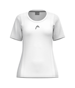 T shirt HEAD Club 25 Tech Women White 2025 Padel Clothes Head