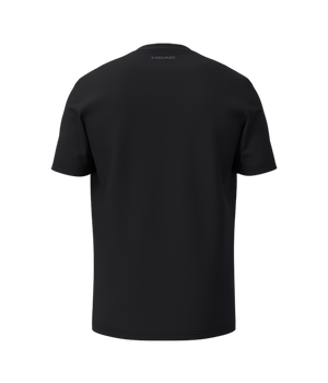 T shirt HEAD Club Black 2025 Padel Clothes Head