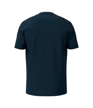T shirt HEAD Club Original Blue Oscuro Club 2025 Padel Clothes Head