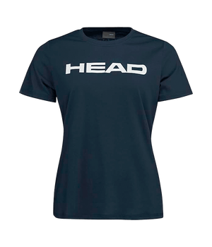 T shirt Head Club Original Women Blue Oscuro Club 2025 Padel Clothes Head