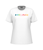 T shirt Head Rainbow Women White 2025 Padel Clothes Head