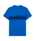 T shirt Lacoste Novak Djokovic Tee Blue/Black 2025 Padel Clothes Lacoste