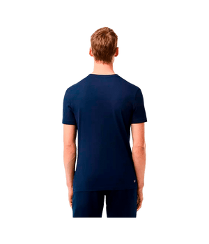T shirt Lacoste Regular Fit Algodon Blue Marino 2025 Padel Clothes Lacoste