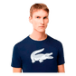 T shirt Lacoste Regular Fit Algodon Blue Marino 2025 Padel Clothes Lacoste