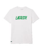 T shirt Lacoste Ultra Dry White 2025 Padel Clothes Lacoste