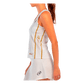 T shirt Tirantes Bullpadel Acora Women White 2025 Premier Padel Padel Clothes Bullpadel